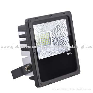 30W LED Floodlight with Bridgelux and Epistar LED Chips, 40,000 Hours Working Lifespan